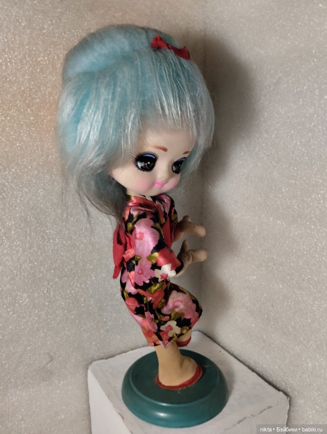 Редкая кукла японская Винтаж 60х (фото 2)