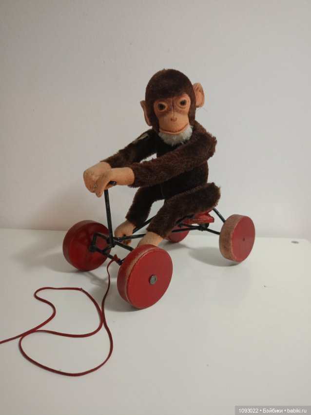 Механическая обезьянка Steiff