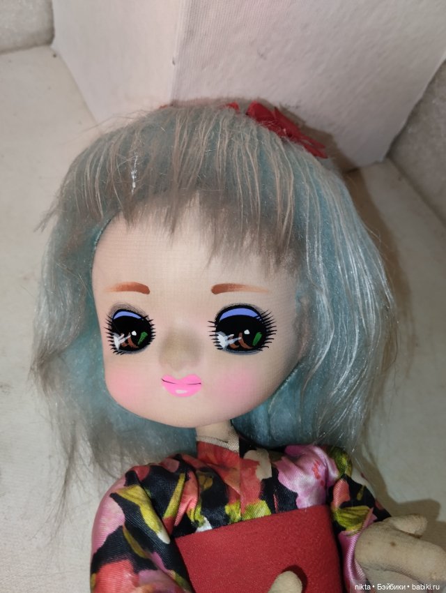 Редкая кукла японская Винтаж 60х (фото 6)