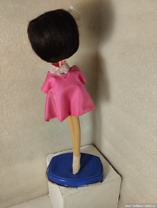 Редкая кукла японская Винтаж 60х (фото 4)