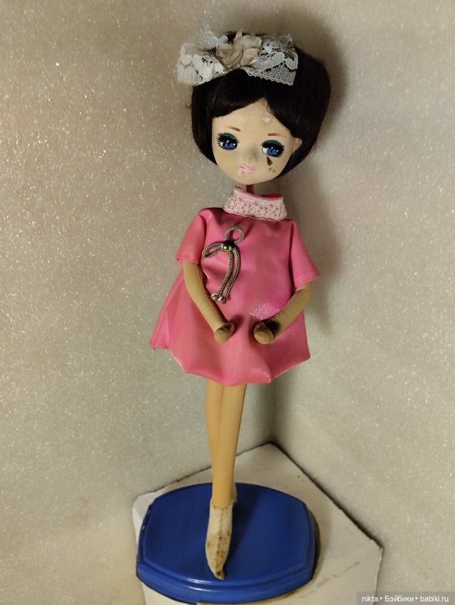 Редкая кукла японская Винтаж 60х