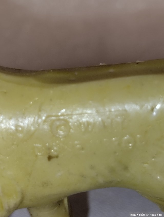 Игрушка из 60-70х. Уолт Дисней Литая резина (фото 5)