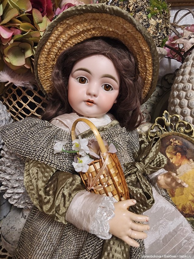 Антикварная кукла Кестнер 143, 51 см