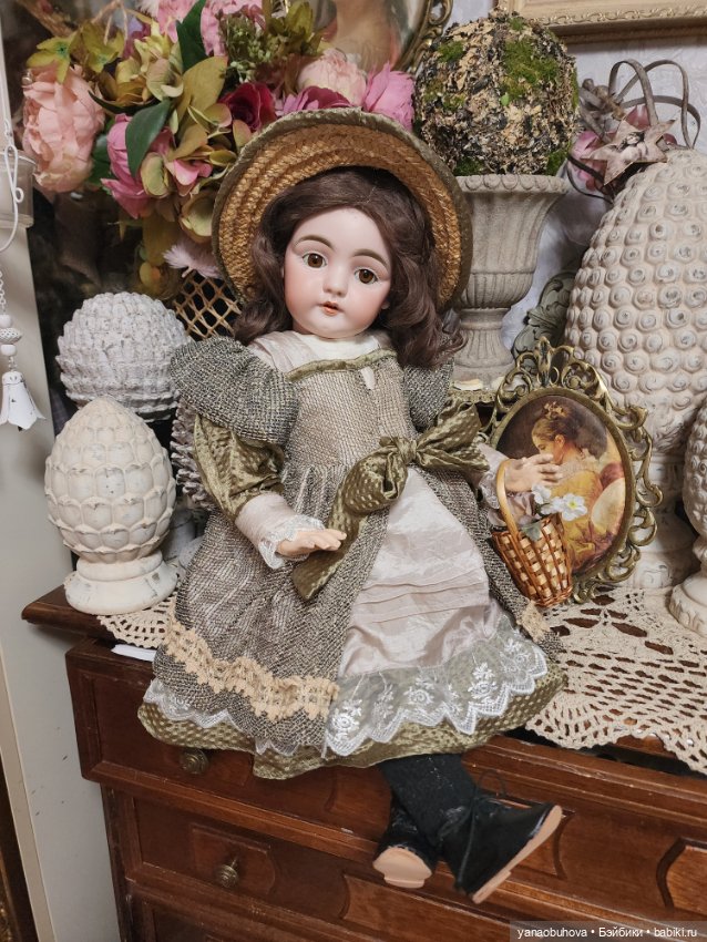 Антикварная кукла Кестнер 143, 51 см