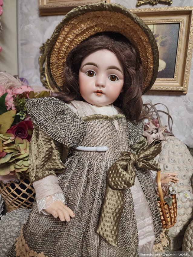 Антикварная кукла Кестнер 143, 51 см