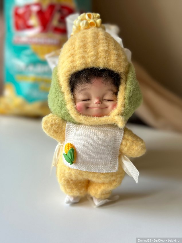 Костюм Кукуруза на куклу об11 (фото 2)