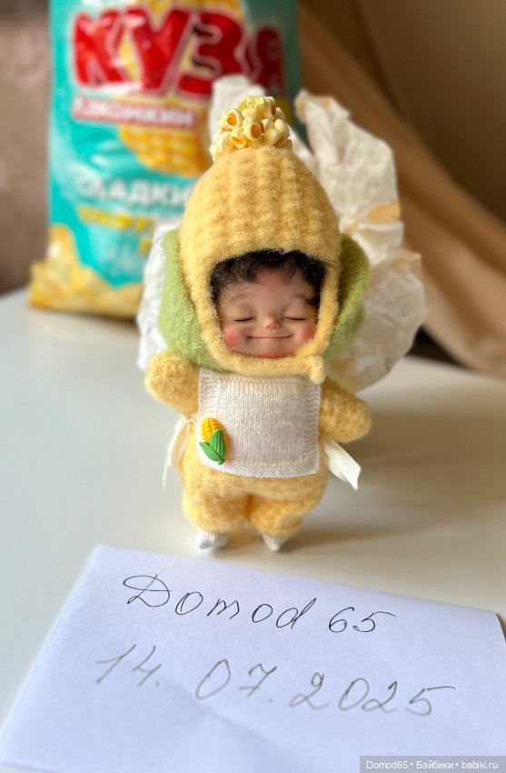 Костюм Кукуруза на куклу об11 (фото 6)