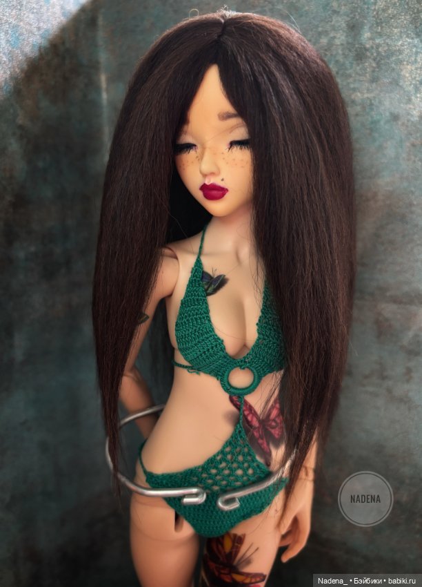 Парик из альпаки — Парики для BJD (фото 5)