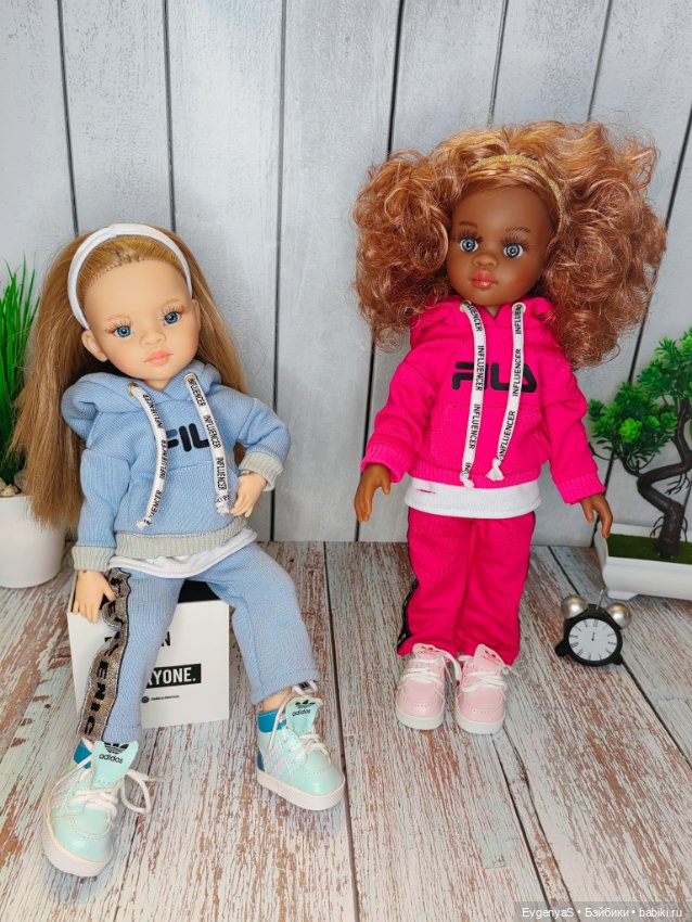 Спортивные костюмы для кукол Paola Reina (фото 4)
