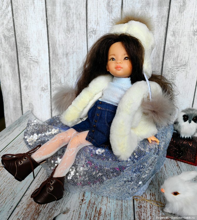 Зимний комплект одежды для куклы Paola Reina и схожих с ними кукол (фото 2)