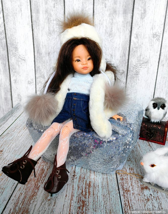 Зимний комплект одежды для куклы Paola Reina и схожих с ними кукол