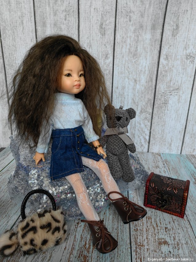 Зимний комплект одежды для куклы Paola Reina и схожих с ними кукол (фото 7)
