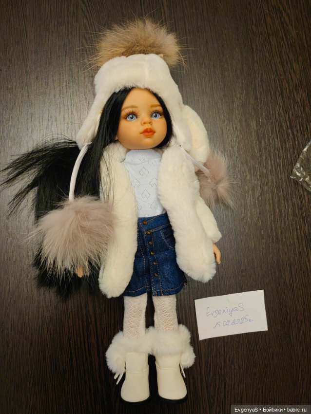 Зимний комплект одежды для куклы Paola Reina и схожих с ними кукол (фото 9)