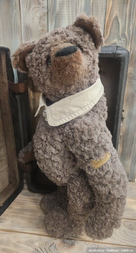 Бруно мишка-тедди 50 см — Авторские игрушки (фото 3)