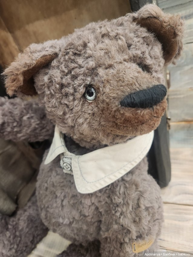 Бруно мишка-тедди 50 см — Авторские игрушки (фото 4)