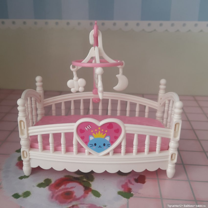 Кроватка — Миниатюра для кукол (фото 3)