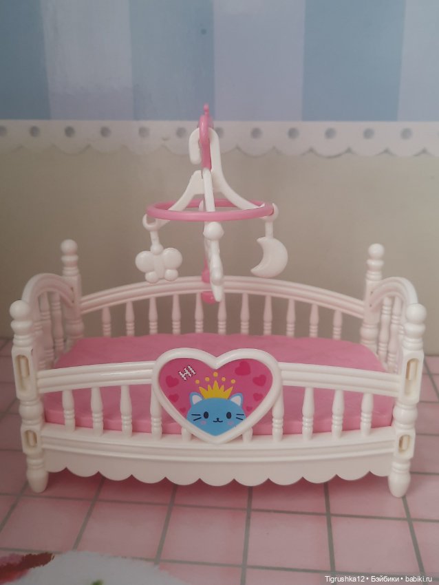 Кроватка — Миниатюра для кукол