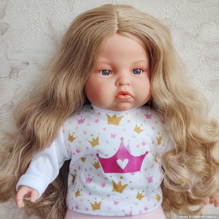 The Preppy&Endisa мягконабивная кукла Мелена, блондинка, 45 см (фото 9)