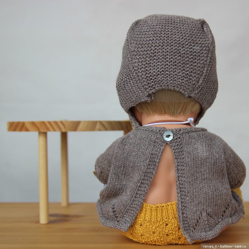 The Preppy and Endisa, кукла - пупс, Preppy Mini мальчик в сером, 28 см, 2 (фото 6)