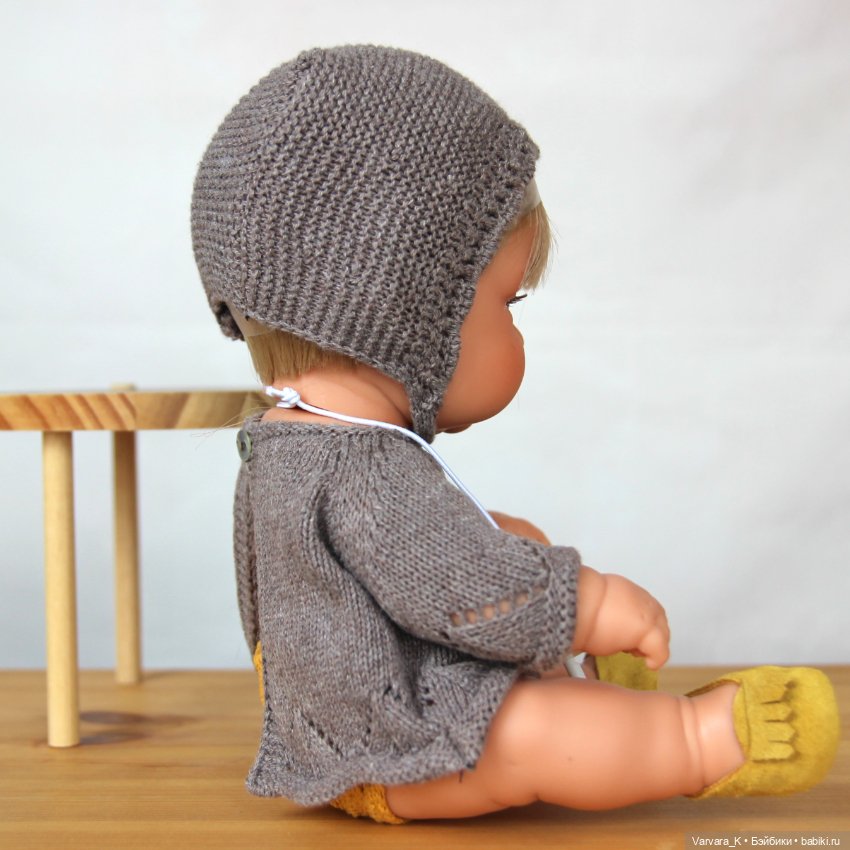 The Preppy and Endisa, кукла - пупс, Preppy Mini мальчик в сером, 28 см, 2 (фото 7)