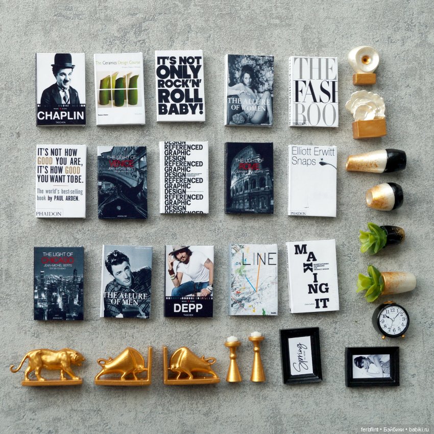 Набор для стеллажа №10 в масштабе 1:6 (фото 8)