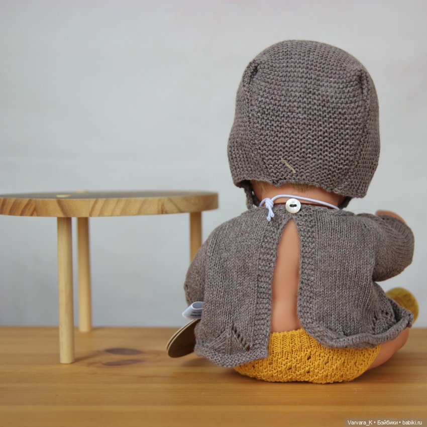 The Preppy and Endisa, кукла - пупс, Preppy Mini мальчик в сером, 28 см, 1 (фото 7)