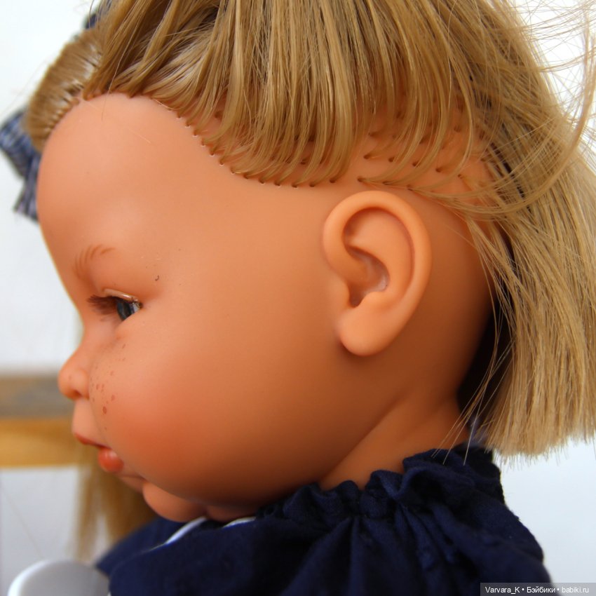 The Preppy and Endisa, кукла пупс, Preppy Mini в синем, 28 см