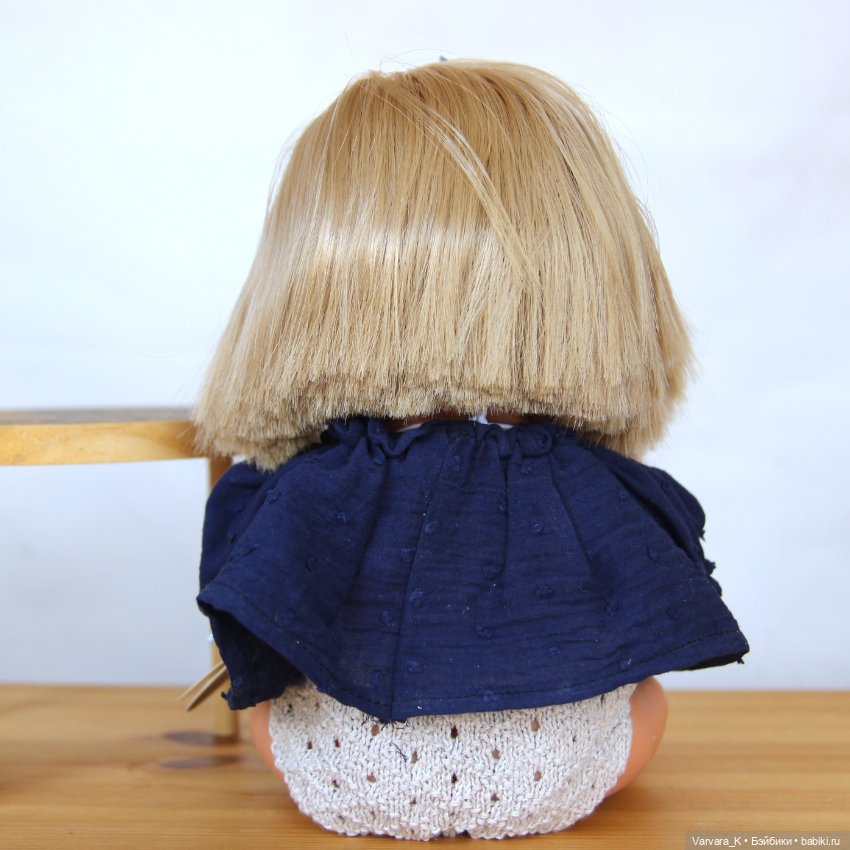 The Preppy and Endisa, кукла пупс, Preppy Mini в синем, 28 см (фото 8)
