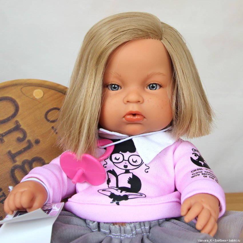 The Preppy and Endisa, кукла пупс, Preppy Mini в розовом, 28 см, 2 (фото 6)