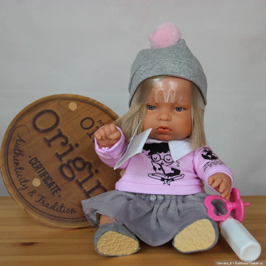 The Preppy and Endisa, кукла пупс, Preppy Mini в розовом, 28 см, 1 (фото 8)
