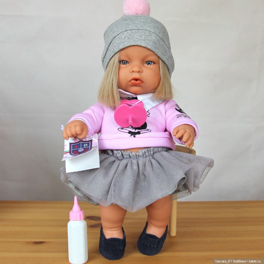 The Preppy and Endisa, кукла пупс, Preppy Mini в розовом, 28 см, 2 (фото 3)