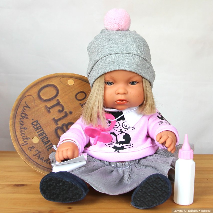 The Preppy and Endisa, кукла пупс, Preppy Mini в розовом, 28 см, 2 (фото 4)