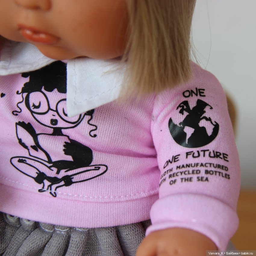 The Preppy and Endisa, кукла пупс, Preppy Mini в розовом, 28 см, 1 (фото 7)