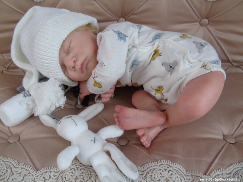 Малышка сплюшка Шарлотта — Куклы реборн (фото 6)