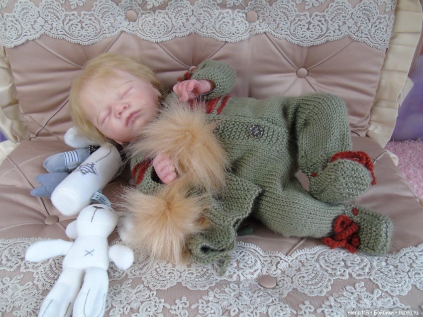 Малышка сплюшка Шарлотта — Куклы реборн (фото 3)