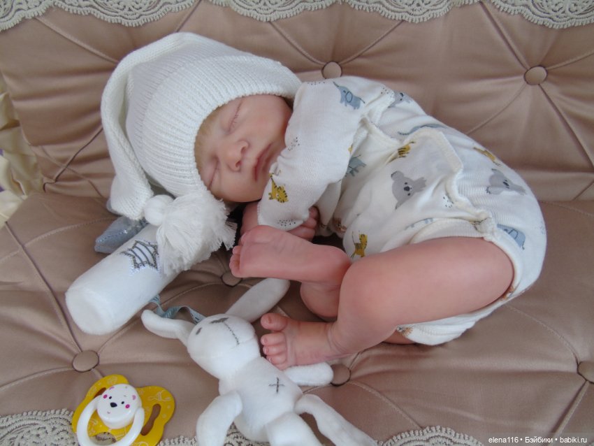 Малышка сплюшка Шарлотта — Куклы реборн (фото 7)
