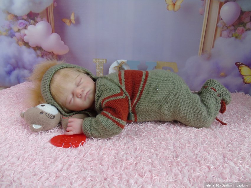 Малышка сплюшка Шарлотта — Куклы реборн