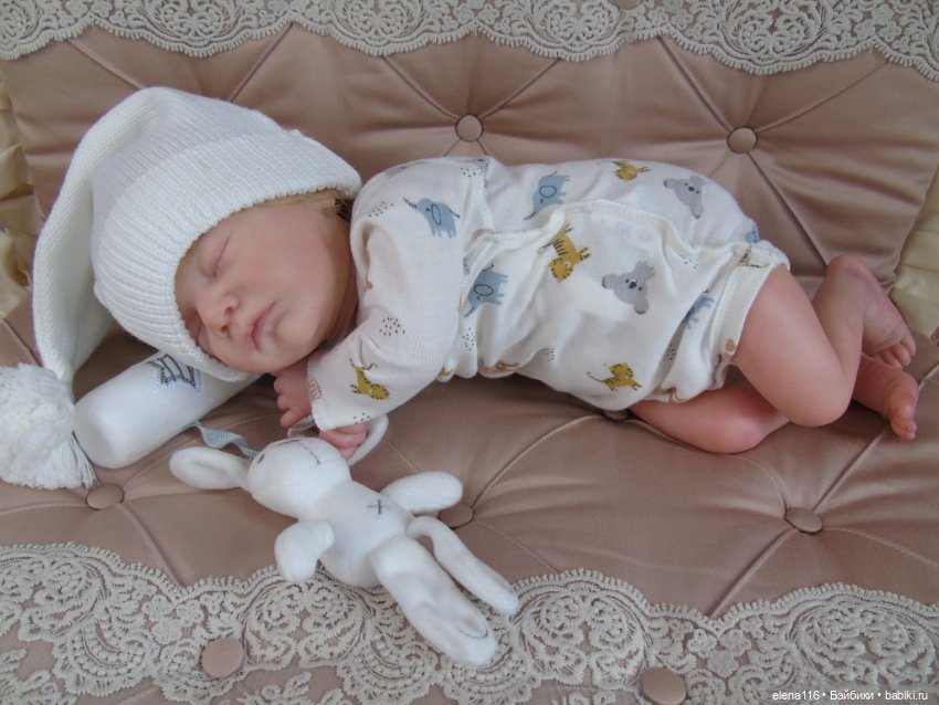 Малышка сплюшка Шарлотта — Куклы реборн (фото 5)