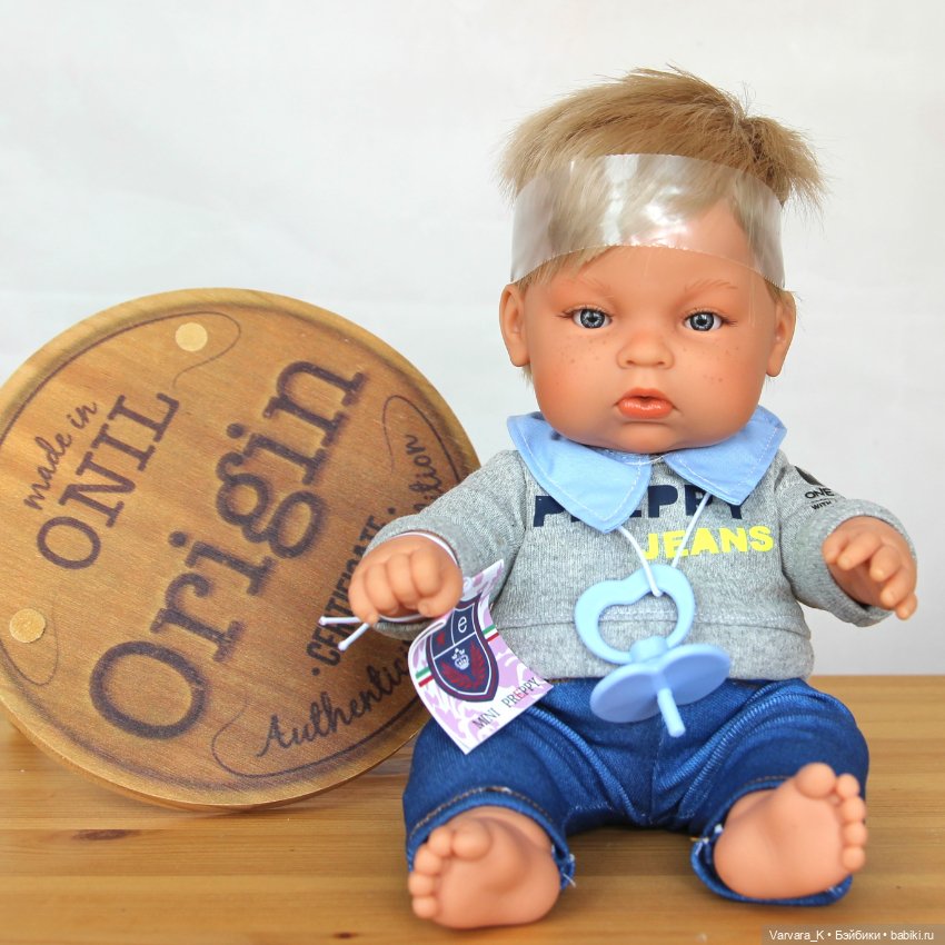 The Preppy and Endisa, кукла пупс мальчик, Preppy Mini , 28 см, 2 (фото 5)