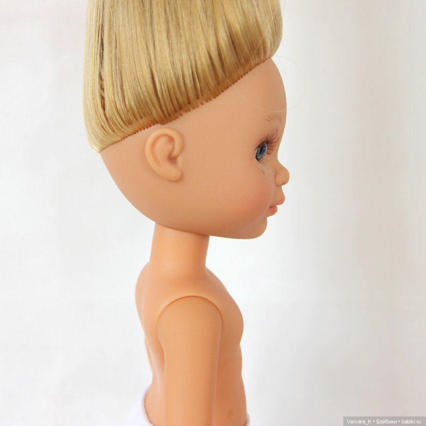 Berjuan кукла Ева блондинка, без одежды, 34 см, № 6