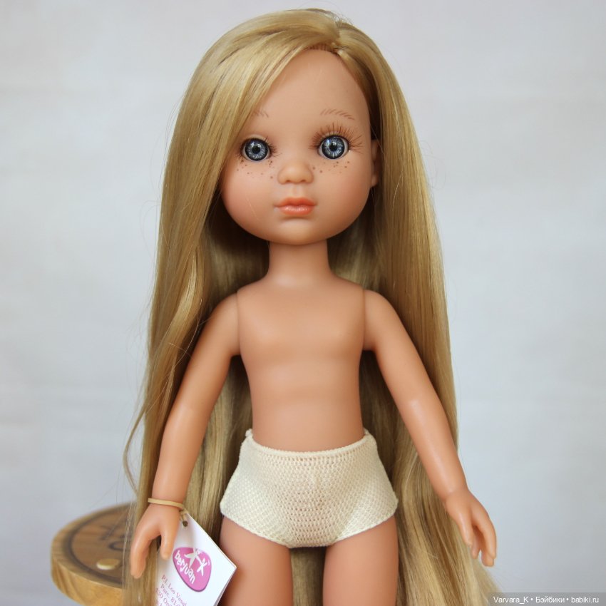 Berjuan кукла Ева блондинка, без одежды, 34 см, № 4 (фото 2)