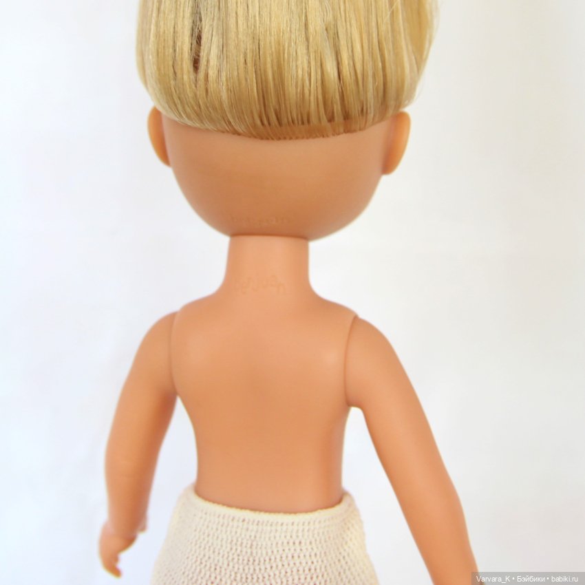 Berjuan кукла Ева блондинка, без одежды, 34 см, № 5 (фото 10)
