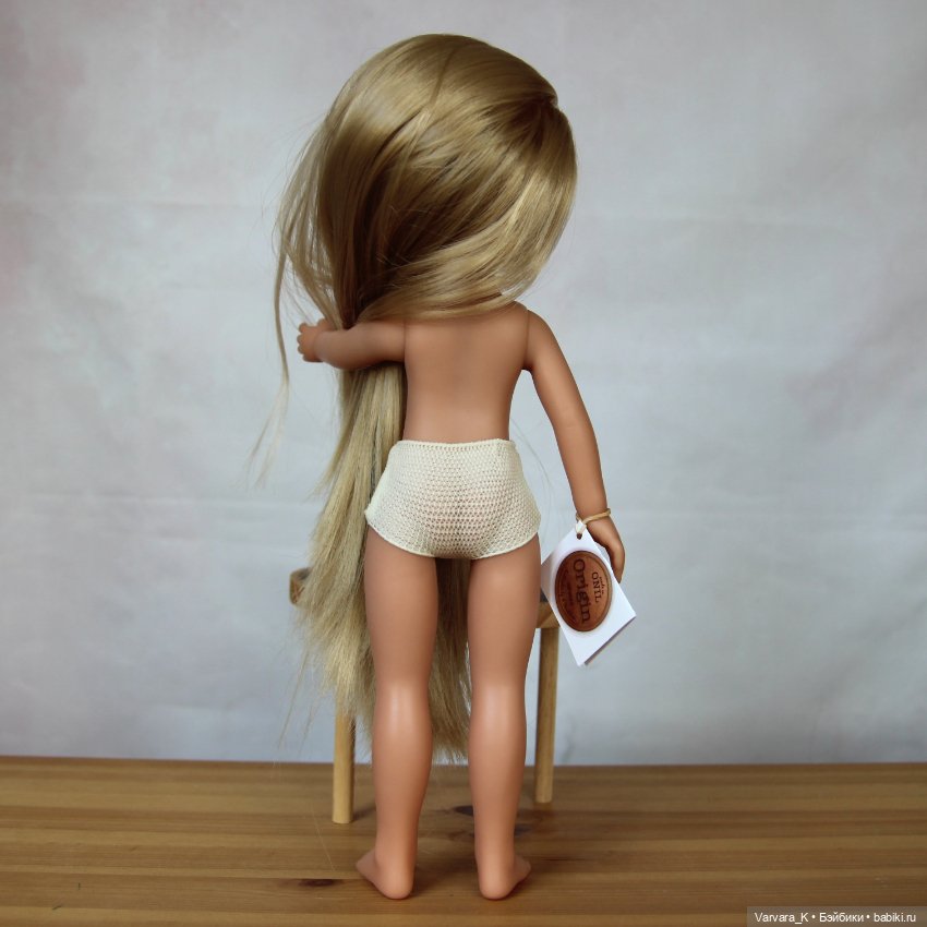Berjuan кукла Ева блондинка, без одежды, 34 см, № 4 (фото 5)