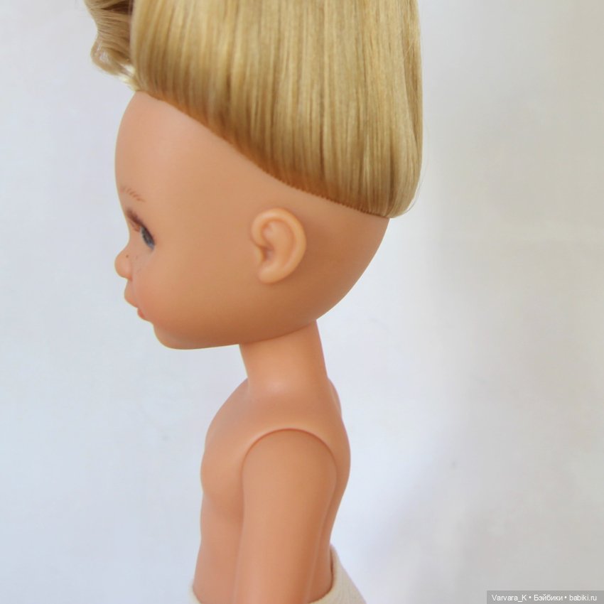 Berjuan кукла Ева блондинка, без одежды, 34 см, № 5