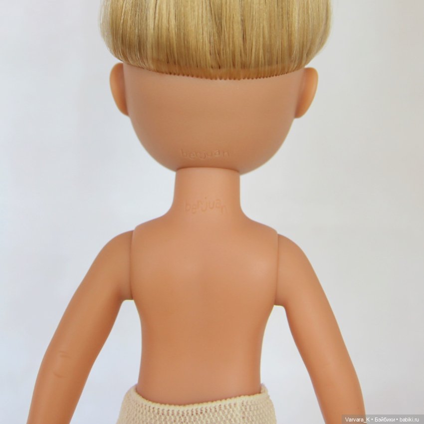 Berjuan кукла Ева блондинка, без одежды, 34 см, № 4 (фото 9)