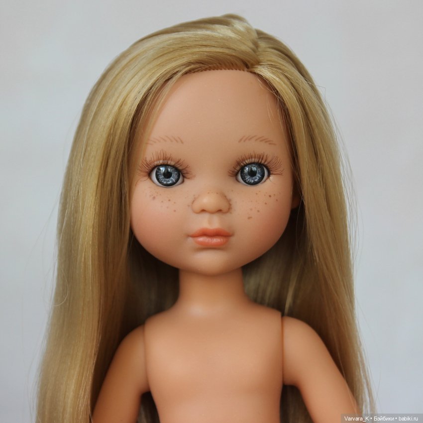 Berjuan кукла Ева блондинка, без одежды, 34 см, № 6 (фото 3)