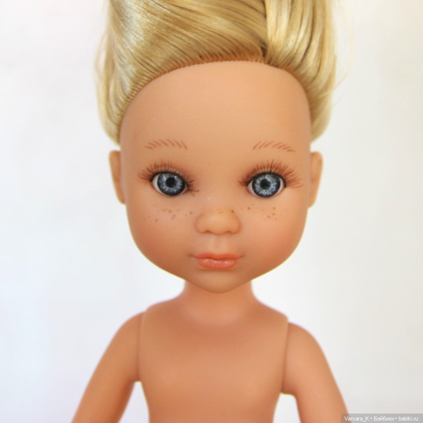 Berjuan кукла Ева блондинка, без одежды, 34 см, № 5 (фото 8)