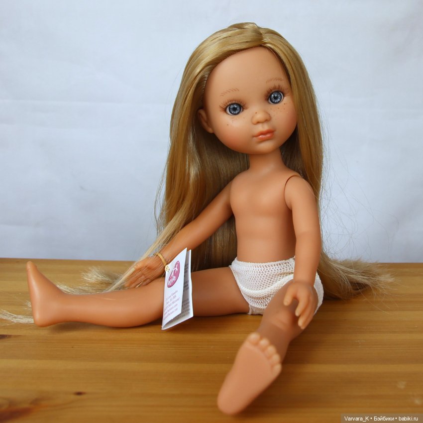Berjuan кукла Ева блондинка, без одежды, 34 см, № 7 (фото 7)