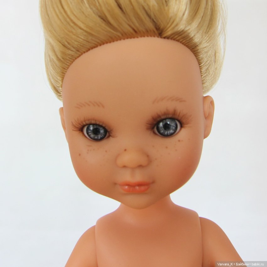 Berjuan кукла Ева блондинка, без одежды, 34 см, № 7 (фото 9)