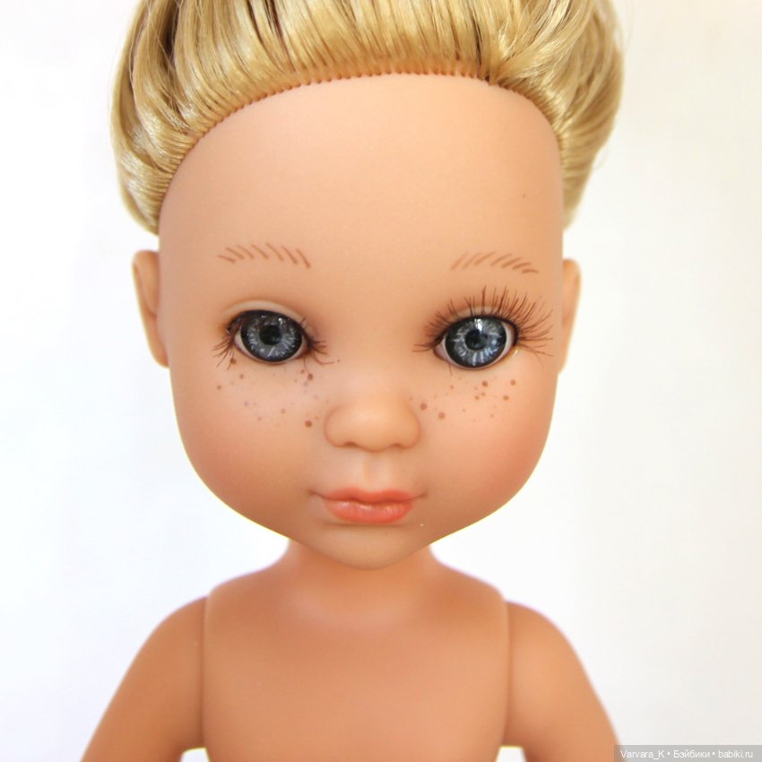 Berjuan кукла Ева блондинка, без одежды, 34 см, № 4 (фото 7)
